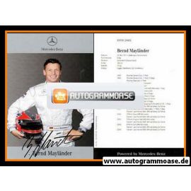 Autogramm Tourenwagen | Bernd MAYLÄNDER | 2005 (DTM)