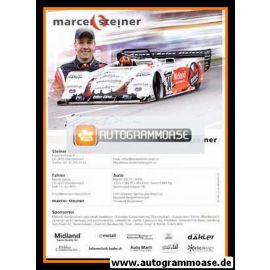 Autogramm Tourenwagen | Marcel STEINER | 2000er (Race Car Nr. 34)