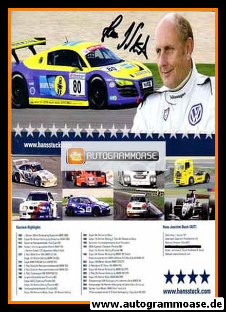 Autogramm Tourenwagen | Hans-Joachim STUCK | 2009 (Web Site)