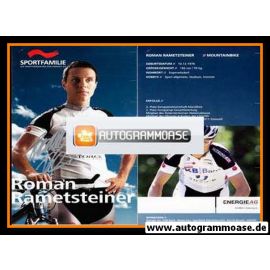 Autogramm Radsport | Roman RAMETSTEINER | 2011 (Sportfamilie)