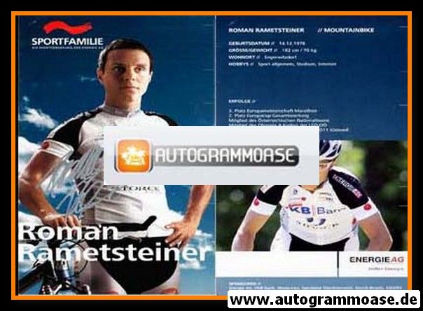 Autogramm Radsport | Roman RAMETSTEINER | 2011 (Sportfamilie)