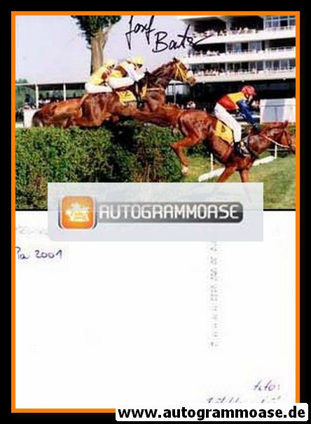 Autogramm Reiten | Josef BAITER (?) | 2000er Foto (Brooklyn)