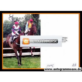 Autogramm Reiten | Josef BAITER (?) | 2000er Foto (Sprungszene)