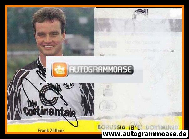 Autogramm Fussball | Borussia Dortmund | 1994 Continentale | Frank ZÖLLNER