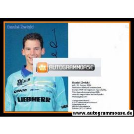 Autogramm Tischtennis | TTF Liebherr Ochsenhausen | 2002 | Daniel ZWICKL