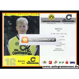 Autogramm Fussball | Borussia Dortmund | 1995 Continentale | Martin KREE