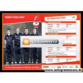Autogramme Volleyball | Dresdner SC 1898 (D) | 2011 | TRAINER-TEAM & SCOUT