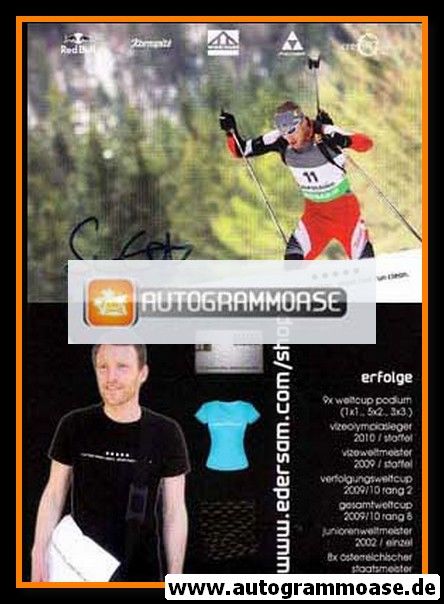 Autogramm Biathlon | Simon EDER | 2011 (Rennszene)