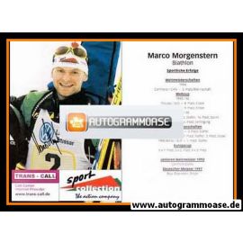 Autogramm Biathlon | Marco MORGENSTERN | 1990er (Portrait Color)