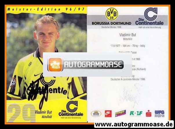 Autogramm Fussball | Borussia Dortmund | 1996 | Vladimir BUT