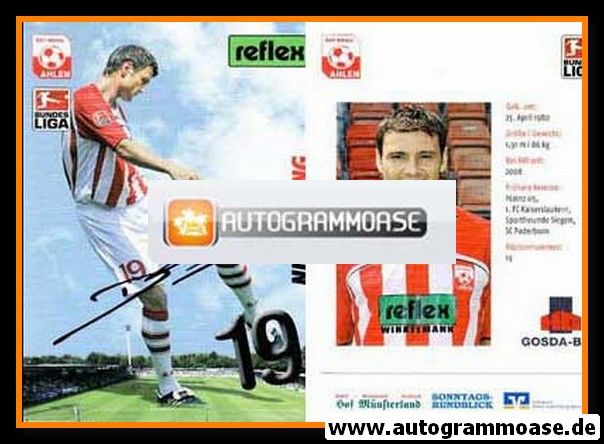 Autogramm Fussball | Rot Weiss Ahlen | 2009 | Nils DÖRING