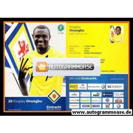 Autogramm Fussball | Eintracht Braunschweig | 2009 | Kingsley ONUEGBU