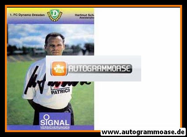 Autogramm Fussball | Dynamo Dresden | 1990er | Hartmut SCHADE