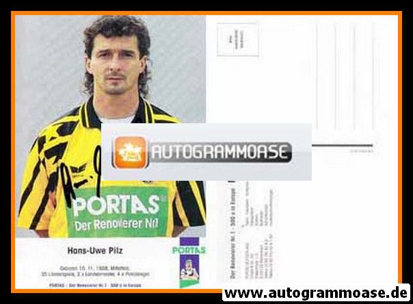 Autogramm Fussball | Dynamo Dresden | 1993 | Hans-Uwe PILZ 