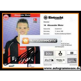 Autogramm Fussball | Eintracht Frankfurt | 2006 | Alexander MEIER