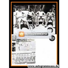 Autogramme Fussball | Eintracht Frankfurt | 1974 Retro | Thomas ROHRBACH + Jürgen KALB