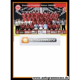 Mannschaftskarte Fussball | Eintracht Frankfurt | 2005 _