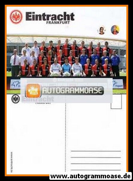 Mannschaftskarte Fussball | Eintracht Frankfurt | 2007