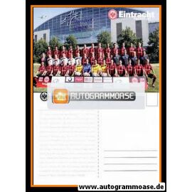 Mannschaftskarte Fussball | Eintracht Frankfurt | 2010