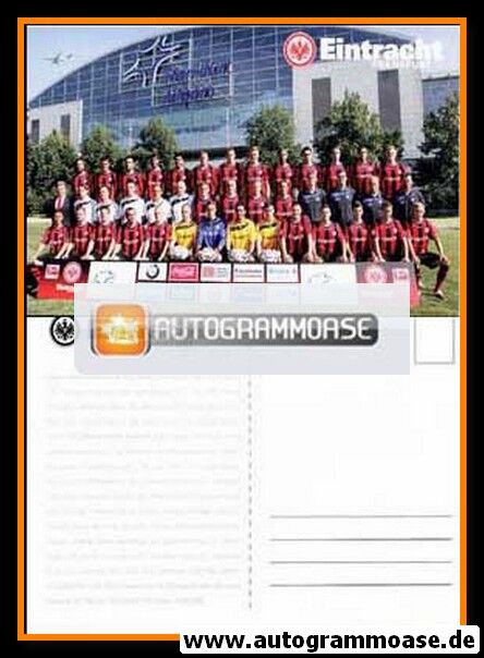 Mannschaftskarte Fussball | Eintracht Frankfurt | 2010
