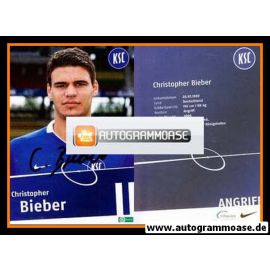 Autogramm Fussball | Karlsruher SC II | 2009 | Christopher BIEBER