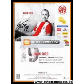 Autogramm Fussball | FSV Mainz 05 | 2009 | Elkin SOTO