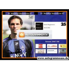 Autogramm Fussball | SV Waldhof Mannheim | 2007 | Daniel BOGDANOVIC