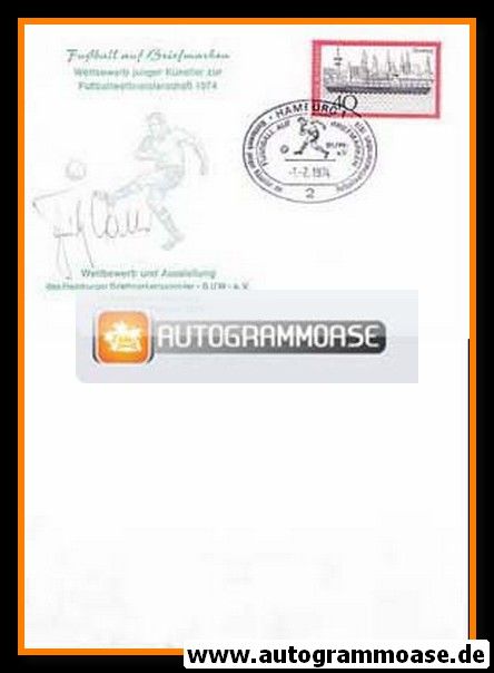 Autogramm Fussball | DFB | 1974 | Fritz WALTER (Ersttagsbrief)