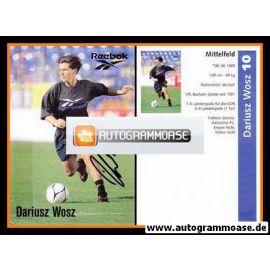 Autogramm Fussball | 2000er | Dariusz WOSZ (Reebok schwarzes Trikot)