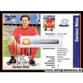 Autogramm Fussball | 2000er | Dariusz WOSZ (Reebok rotes Trikot)