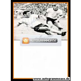 Autogramm Fussball | DFB | 1966 | Wolfgang WEBER (Spielszene mit Seeler Finale)
