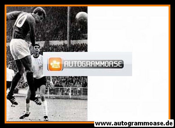 Autogramm Fussball | DFB | 1966 | Wolfgang WEBER (Kopfball Nr. 10 England Finale)