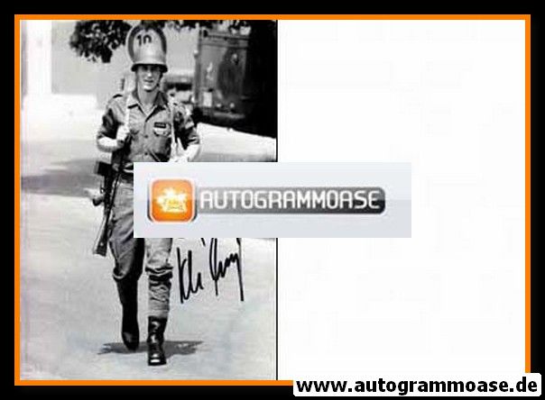 Autogramm Fussball | FC Bayern München | 1976 | Karl-Heinz RUMMENIGGE (Foto Wehrdienst)