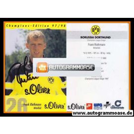 Autogramm Fussball | Borussia Dortmund | 1997 | Frank RIETHMANN