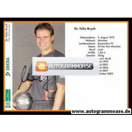 Autogramm Fussball | Schiedsrichter | 2000er Dekra | Felix BRYCH
