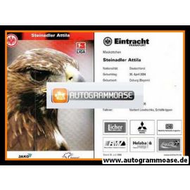 AK Fussball | Eintracht Frankfurt | 2006 | ATTILA (Maskottchen)