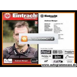 Autogramm Fussball | Eintracht Frankfurt | 2008 | Andreas MENGER