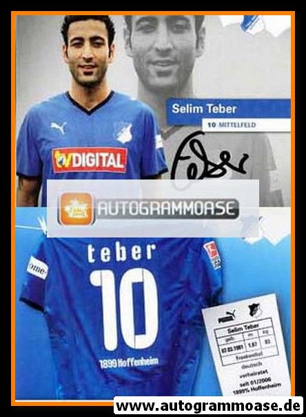 Autogramm Fussball | TSG 1899 Hoffenheim | 2008 | Selim TEBER