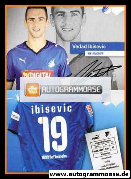 Autogramm Fussball | TSG 1899 Hoffenheim | 2008 | Vedad IBISEVIC