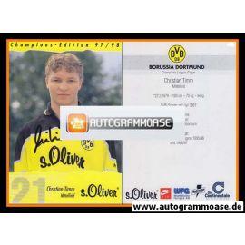 Autogramm Fussball | Borussia Dortmund | 1997 | Christian TIMM