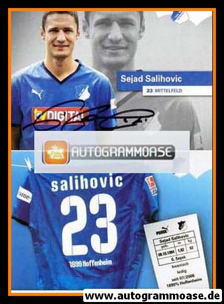 Autogramm Fussball | TSG 1899 Hoffenheim | 2008 | Hans-Dieter HERMANN