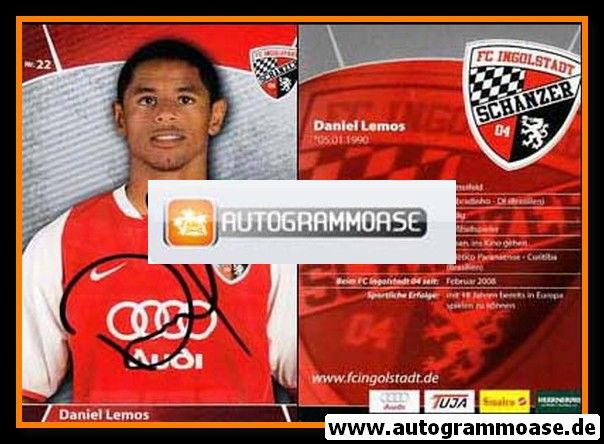 Autogramm Fussball | FC Ingolstadt 04 | 2008 | Daniel LEMOS