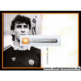 Autogramm Fussball | DDR | 1980er Foto | Rene MÜLLER (Portrait SW)
