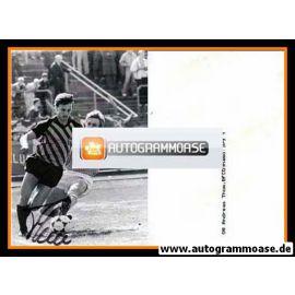 Autogramm Fussball | BFC Dynamo Berlin | 1980er Foto | Andreas THOM (Zweikampf 1)
