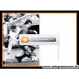 Autogramm Fussball | BFC Dynamo Berlin | 1980er Foto | Andreas THOM (Zweikampf 2)