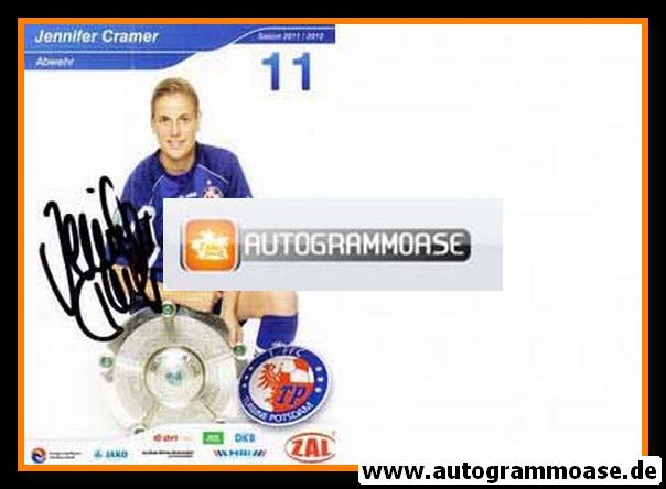 Autogramm Fussball (D) | 1. FFC Turbine Potsdam | 2011 | Jennifer CRAMER