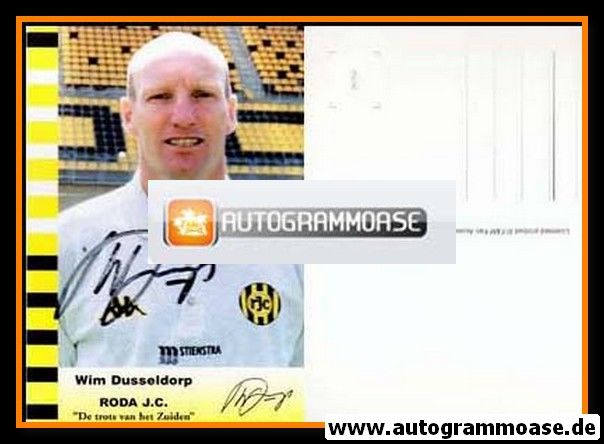 Autogramm Fussball | Roda JC Kerkrade | 1999 | Wim DUSSELDORP