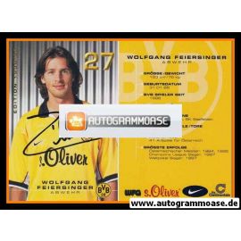 Autogramm Fussball | Borussia Dortmund | 1998 | Wolfgang FEIERSINGER