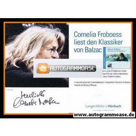 Autogramm Schauspieler | Cornelia FROBOESS | 2000er (LangenMüller Hörbuch)