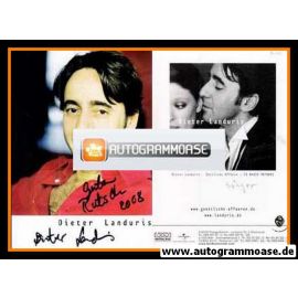 Autogramm Schauspieler | Dieter LANDURIS | 2006 "Göttliche Affären" (Portrait Color)
